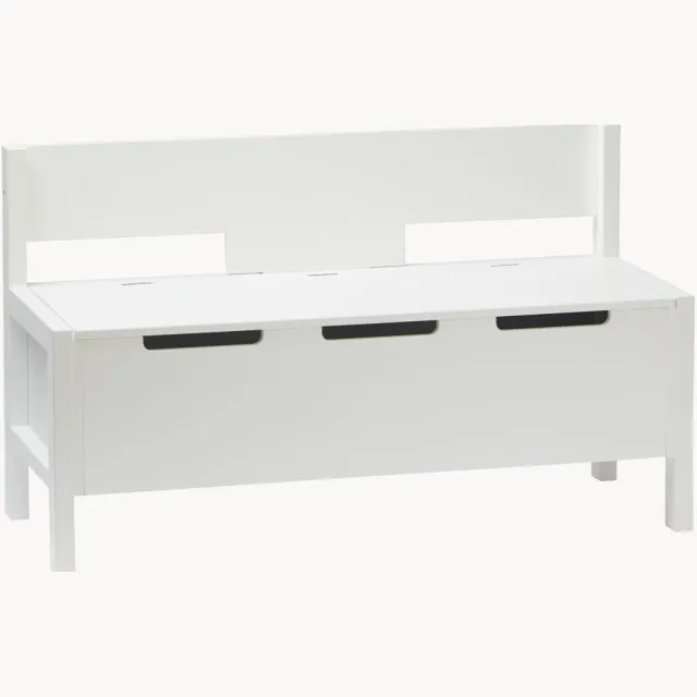 Kids Concept Zitbank Star met opbergruimte Wit