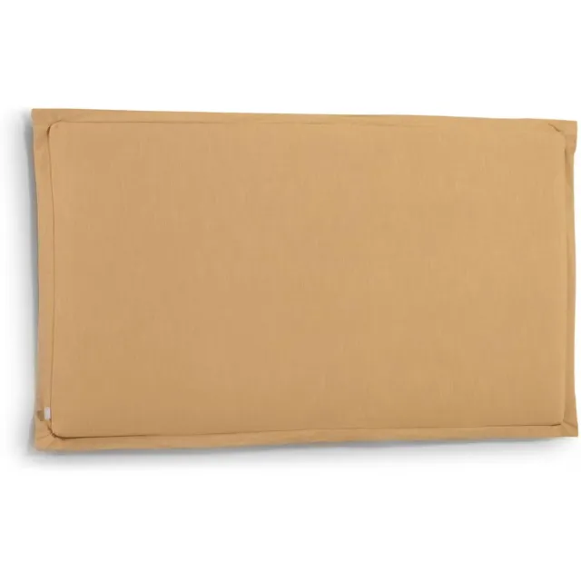 Kave Home Tanit hoofdbord mosterdgeel