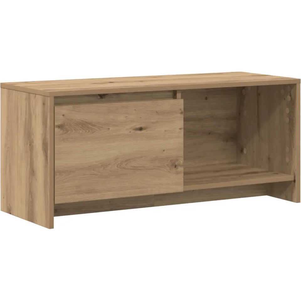 vidaXL Tv-meubelset 90 x 35 x 40 cm Artisan Eiken Bewerkt hout, foto 3