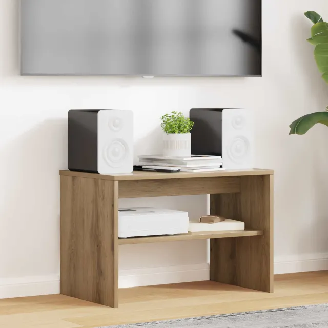 vidaXL TV-kast 60 x 35 x 40 cm Artisan Eiken Bewerkt hout Bruin