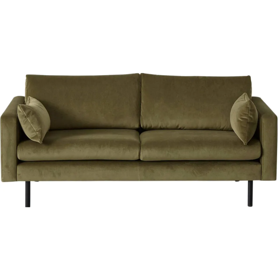 NOUS Living Adam 2-zitsbank velours kaki, foto 4