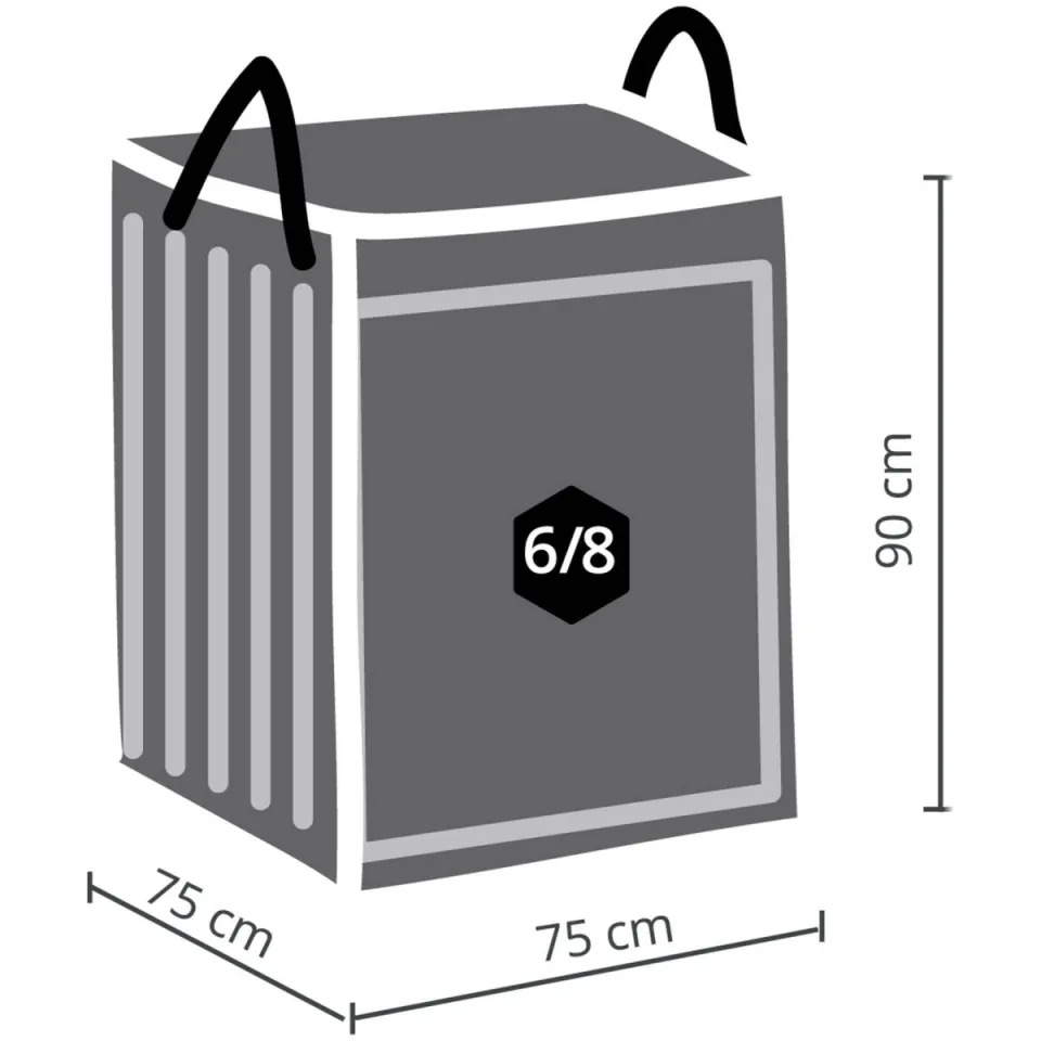 Winza Outdoor Covers kussentas grijs, foto 2