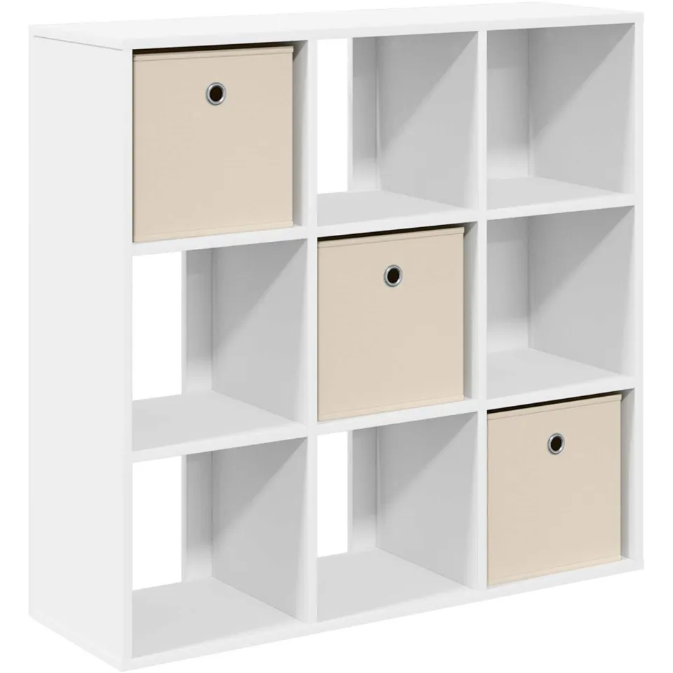 vidaXL Dressoir Wit 88,5 x 29 x 84,5 cm, foto 3