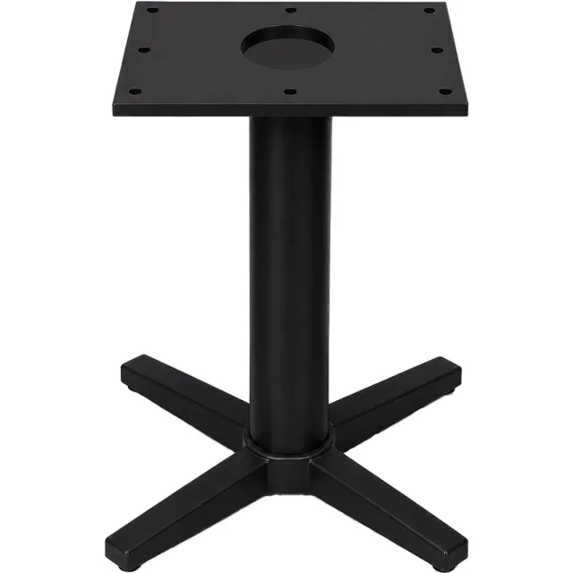 LABEL51 Modular Match Eetkamertafel - Zwart - Metaal - Kolom