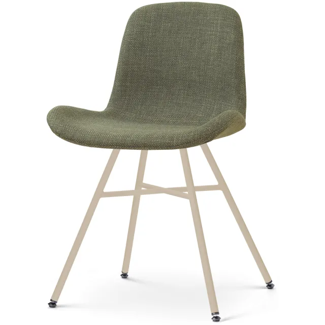 Nolon Noa-Fé eetkamerstoel forestgroen - beige onderstel