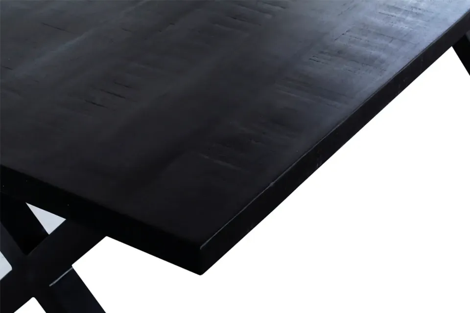 eetkamertafel Raegan Magnolia zwart, foto 4