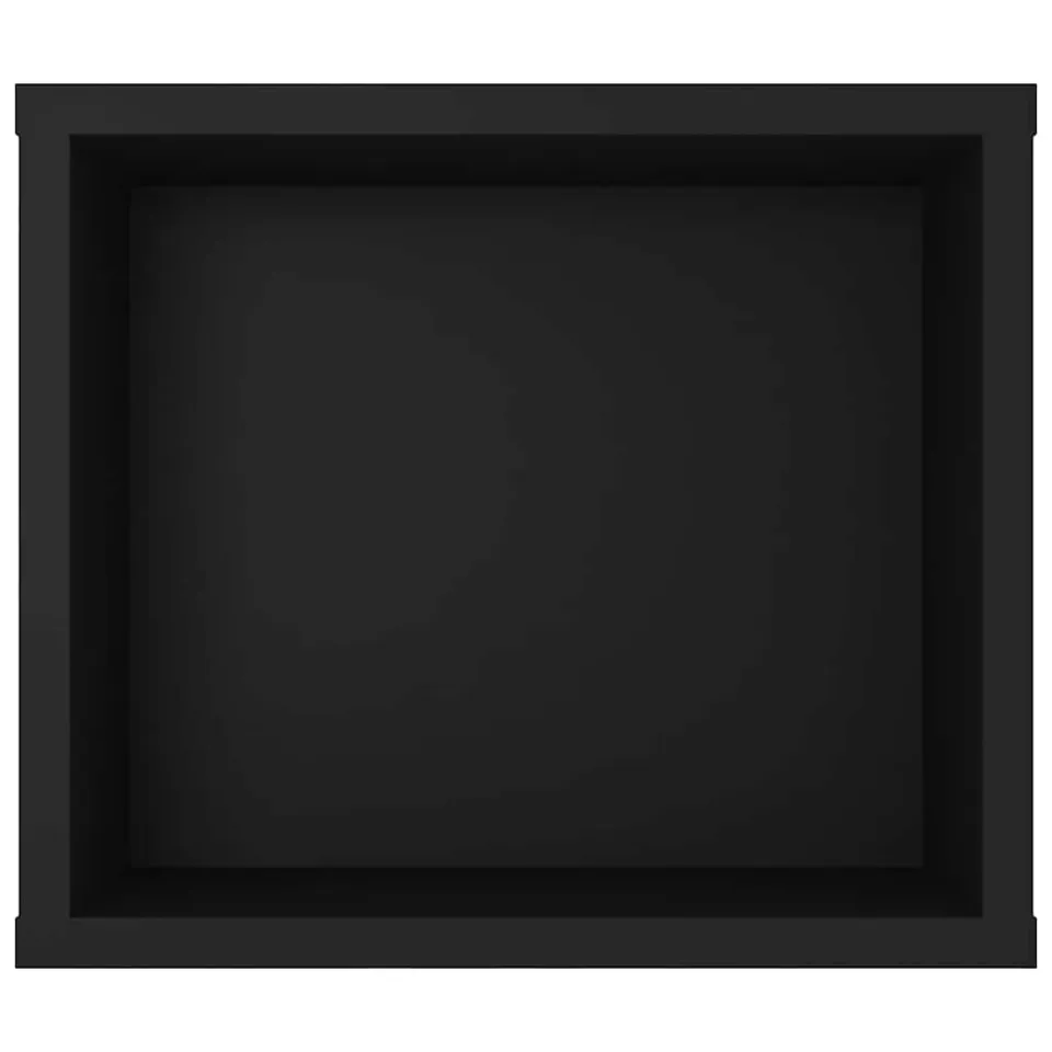 vidaXL Tv-hangmeubel 100x30x26,5 cm bewerkt hout zwart, foto 4