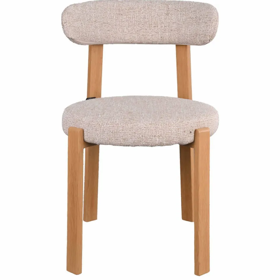 Giga Meubel Lagan eetkamerstoel met armleuningen beige, foto 5