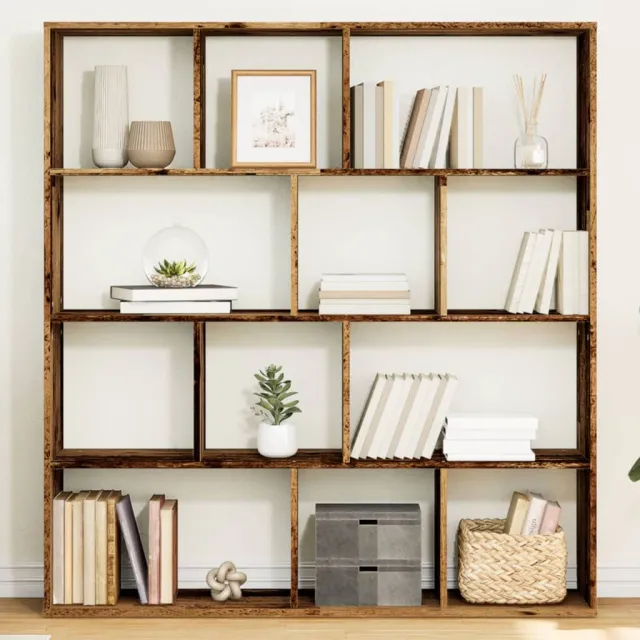 vidaXL Boekenkast 132x29x141,5 cm bewerkt hout oud houtkleurig bruin, foto 2