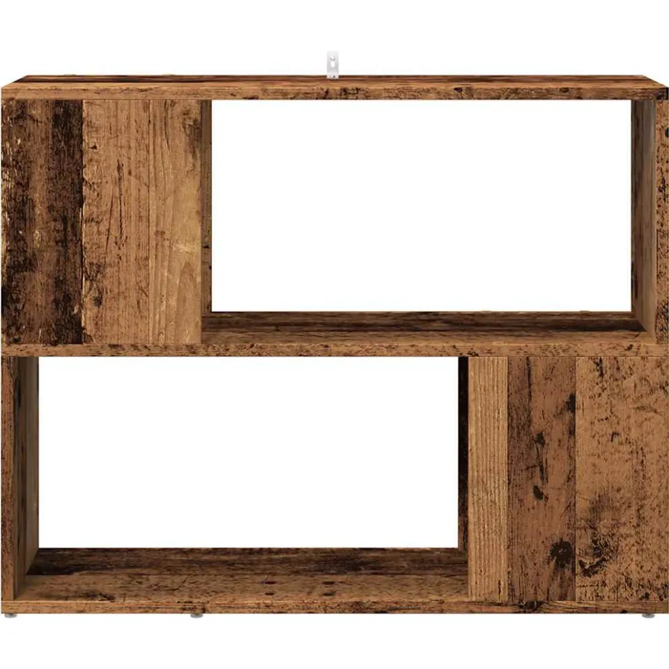 vidaXL Boekenkast/kamerscherm 80x24x63 cm oud houtkleurig bruin, foto 4