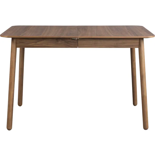 Zuiver verlengbare eetkamertafel Glimps (120/162x80 cm) Walnoot