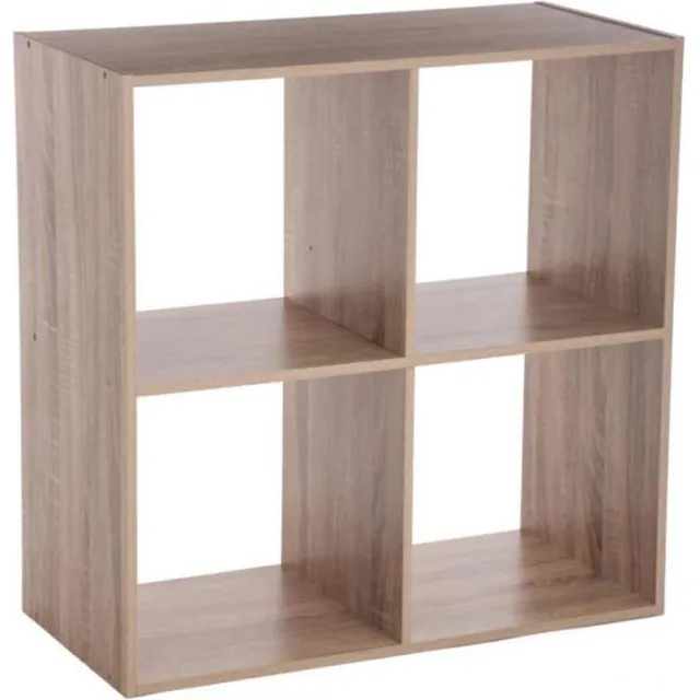 5 Five Simply Smart 4-VAKS KAST - HOUT - NATUREL 67,6X32X67,6 CM Beige