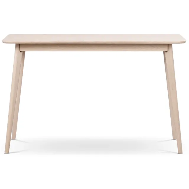 Rowico Home Yumi houten bureau whitewash - 120 x 40 cm Bruin