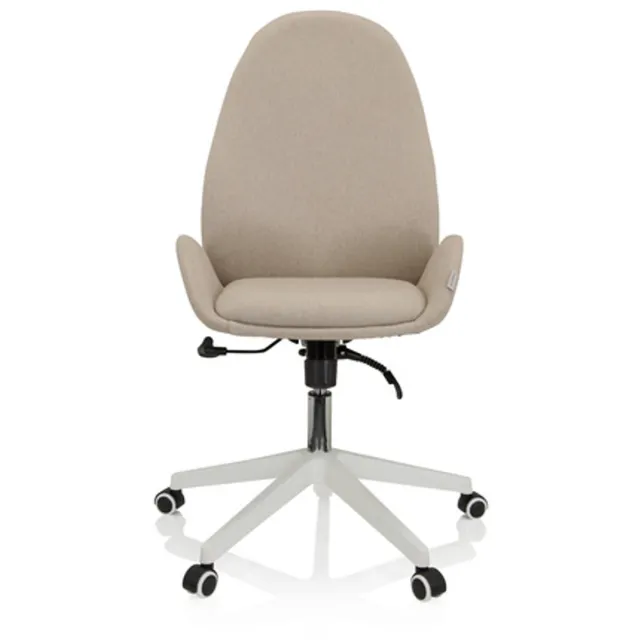 Bureaustoel / draaistoel AVEA I stof beige hjh OFFICE