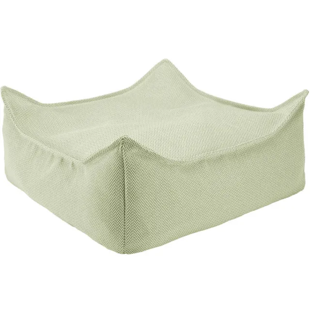Wigiwama Kruidengroene Outdoor Vierkante Ottoman