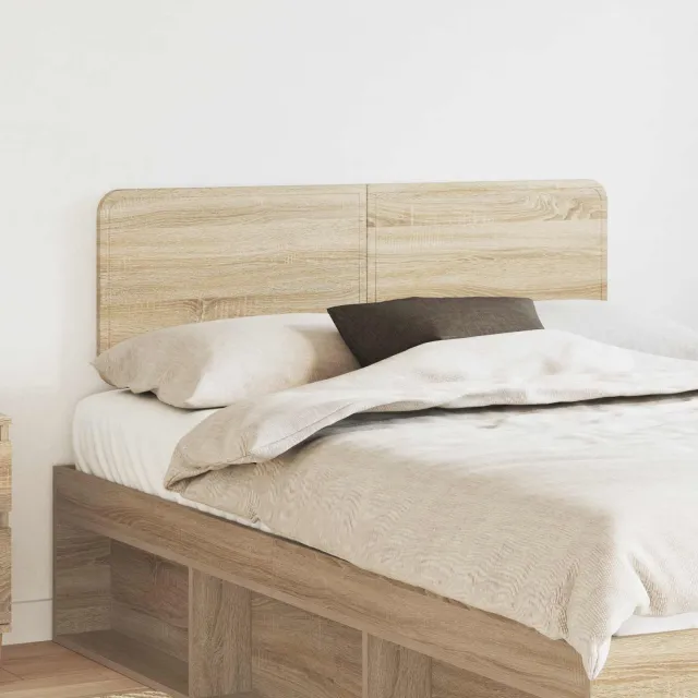 vidaXL Hoofdbord Sonoma Eiken Bewerkt hout Bruin