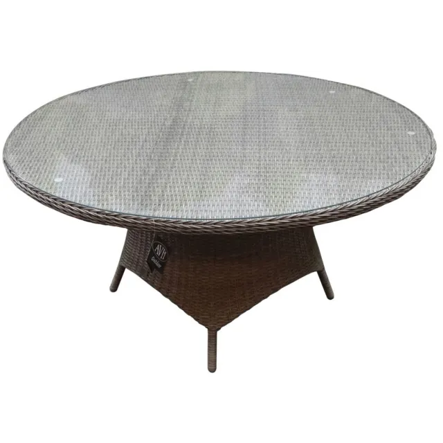 AVH-Outdoor Tuinmeubelen Riccione dining tuintafel \xd8 150 cm kobo grijs