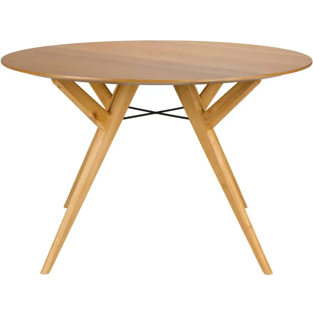 Zuiver eetkamertafel IJver eiken naturel