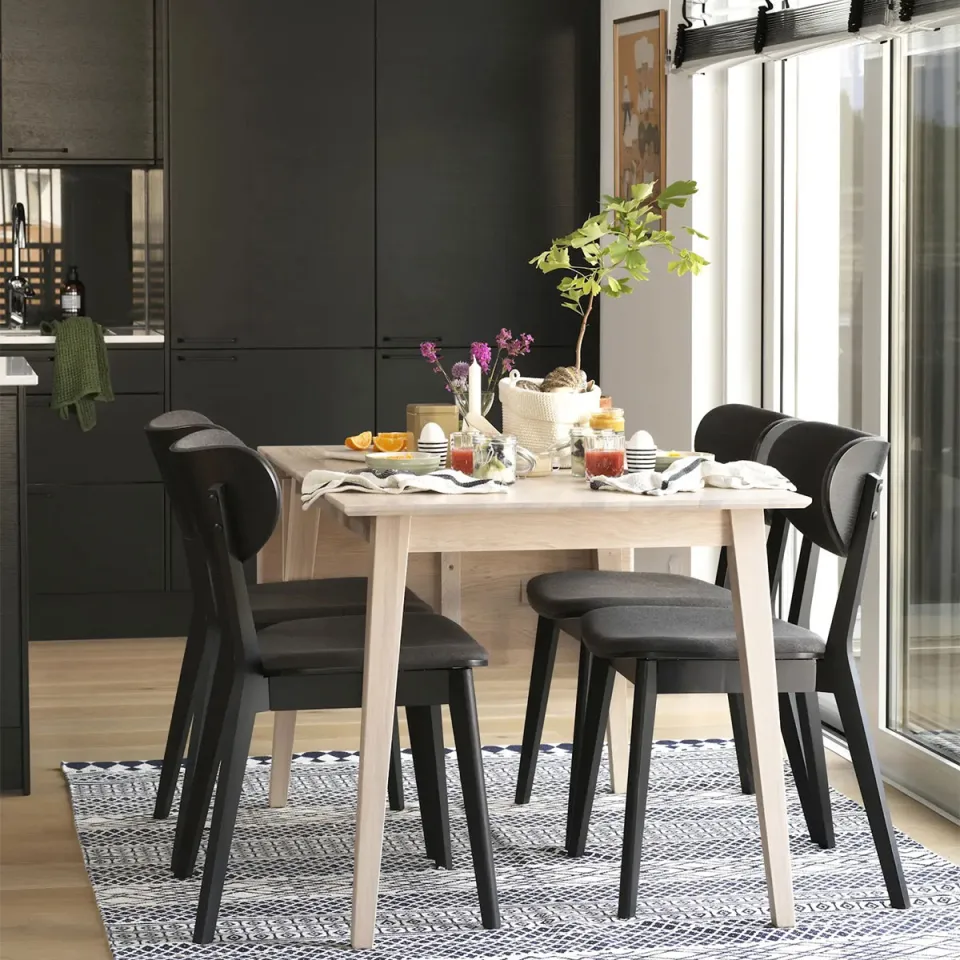 Rowico Home Filippa verlengstuk voor de ronde Filippa eettafel whitewash - 120 x 45 cm, foto 2