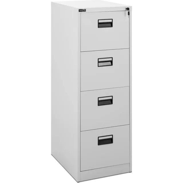 Fromm & Starck Archiefkast - afsluitbaar - 132 cm - 4 lades - Fromm & Starck Grijs