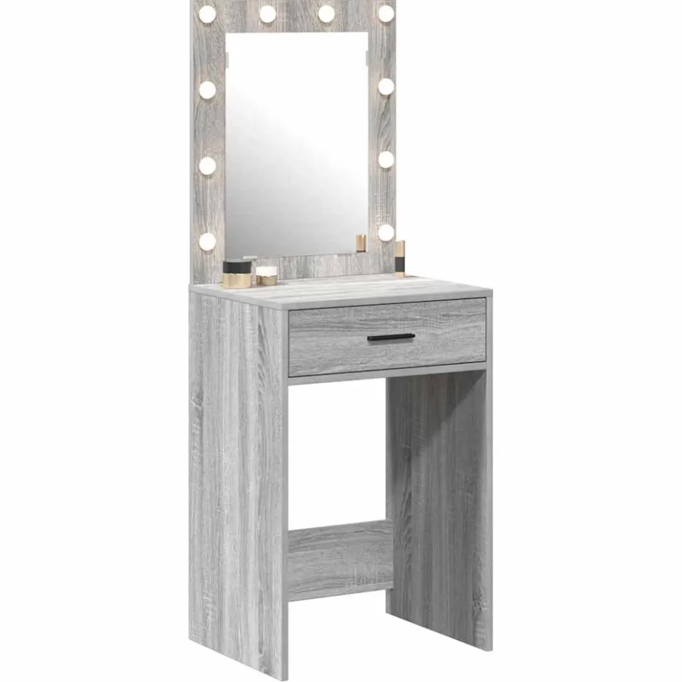 vidaXL Plafondtafel Grijs Sonoma 50 x 41 x 135 cm Bewerkt hout