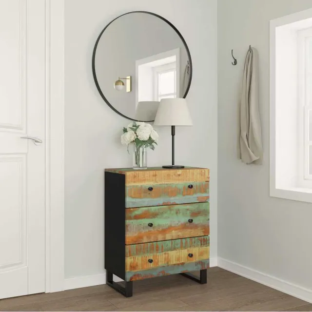 vidaXL Dressoir 60x33x75 cm massief gerecycled hout Bruin