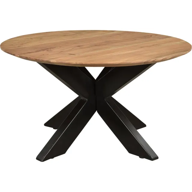 Livingfurn Salontafel Oslo Rond - 80x80x40cm - Acaciahout