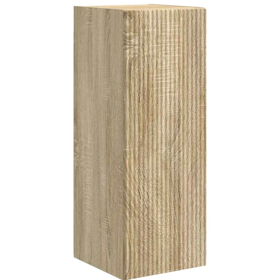 vidaXL TV Wandkast 30 x 31 x 80 cm Sonoma Bewerkt hout bruin, foto 3