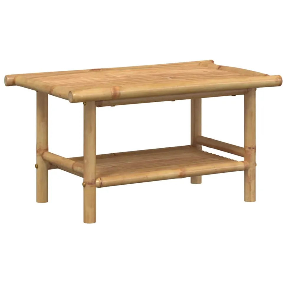 vidaXL Salontafel 70x40x35 cm bamboe bruin, foto 3