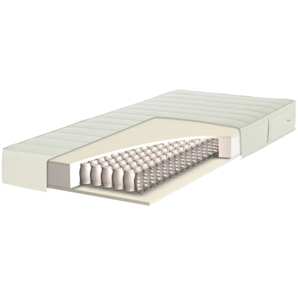 Wehkamp Home pocketveringmatras Comfort wit, foto 4