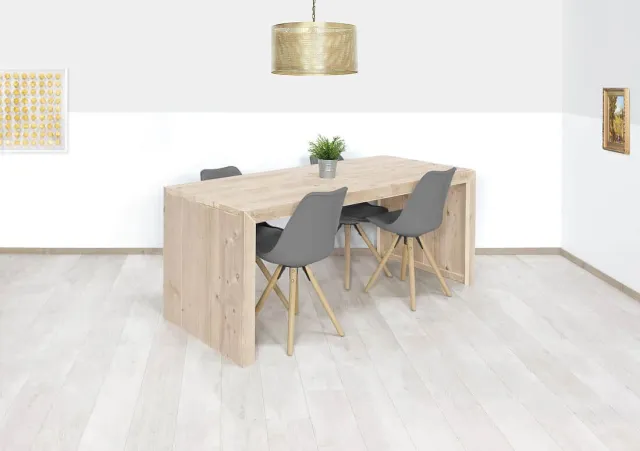 NordXL Steigerhouten tafel Miami