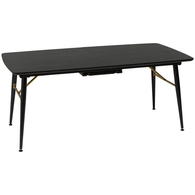 Atmosphera Créateur d'intérieur® Uitschuifbare eettafel AUBREY Noir
