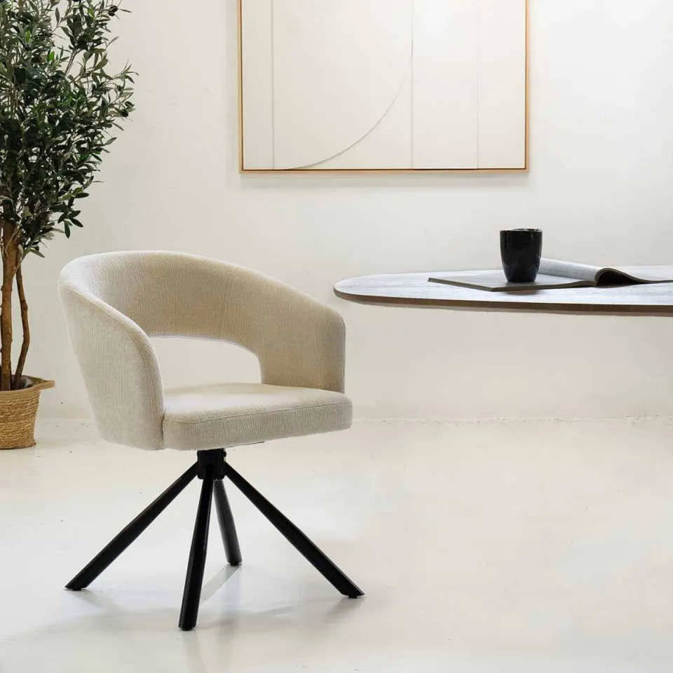 Giga Meubel Elle eetkamerstoel beige, foto 5