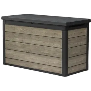Keter Kussenbox Signature Ashwood - Houtlook - Bruin - 757l - 151,7x72,5x90cm