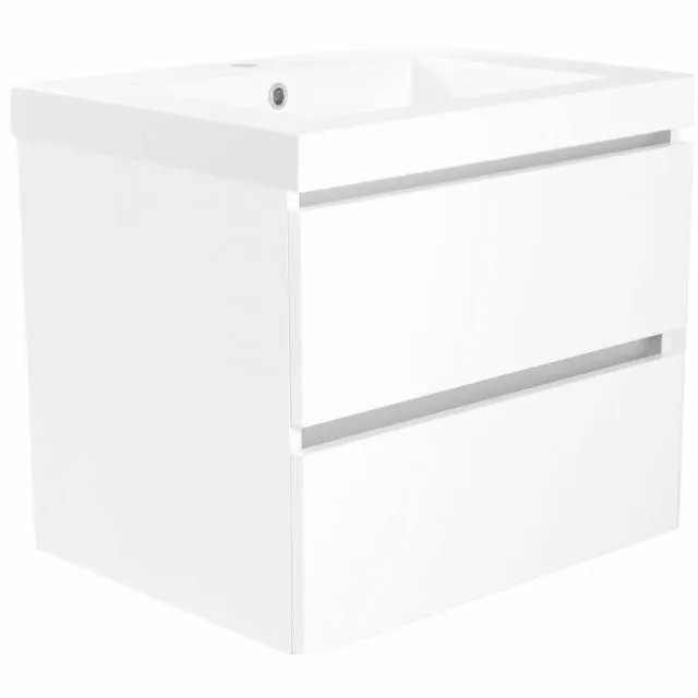 Aqua Splash Luna badkamermeubel met wastafel wit