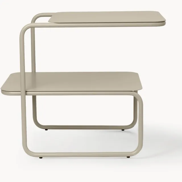 Ferm Living Bijzettafel Level met twee niveaus Beige