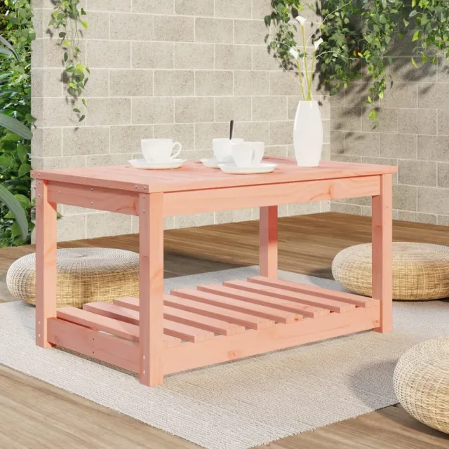 vidaXL Tuintafel 82,5x50,5x45 cm massief douglashout bruin, foto 2