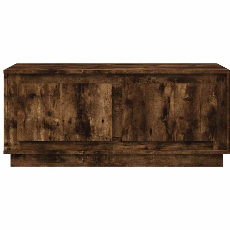 vidaXL Salontafel 102x50x44 cm bewerkt hout gerookt eikenkleurig, foto 4