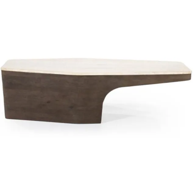 Meubelplaats Salontafel Luna 128x63cm - bruin | Eleonora