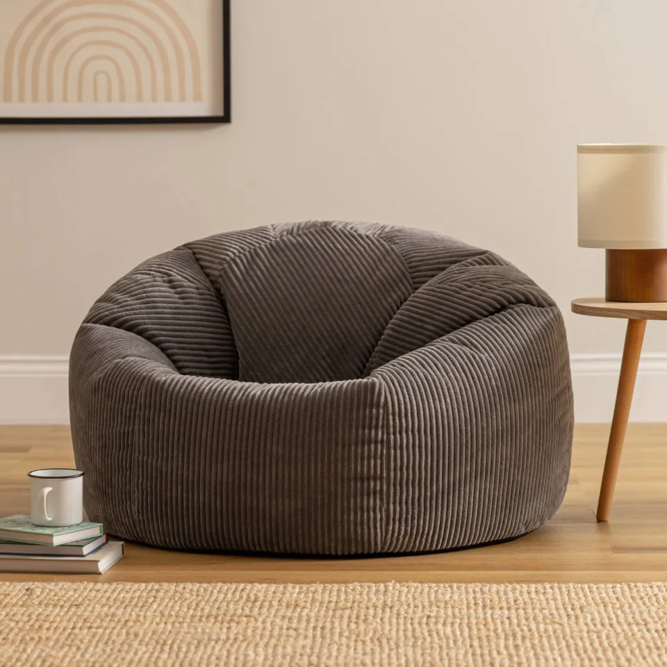 Icon Zitzak Fauteuil Kingston houtskool, foto 3
