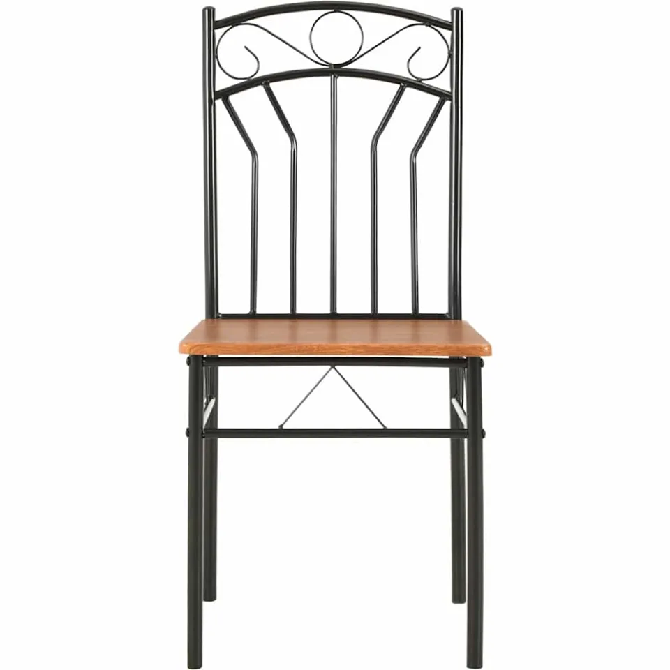 vidaXL Eetkamerstoelen 2 st MDF bruin, foto 3