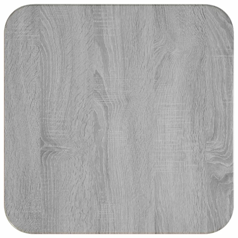 vidaXL Salontafel Grijs Sonoma 40 x 40 x 45 cm Bewerkt hout, foto 4