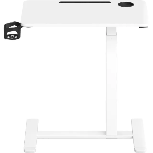 Songmics Bijzettafel - Op wielen - 70 x 40 cm Wit
