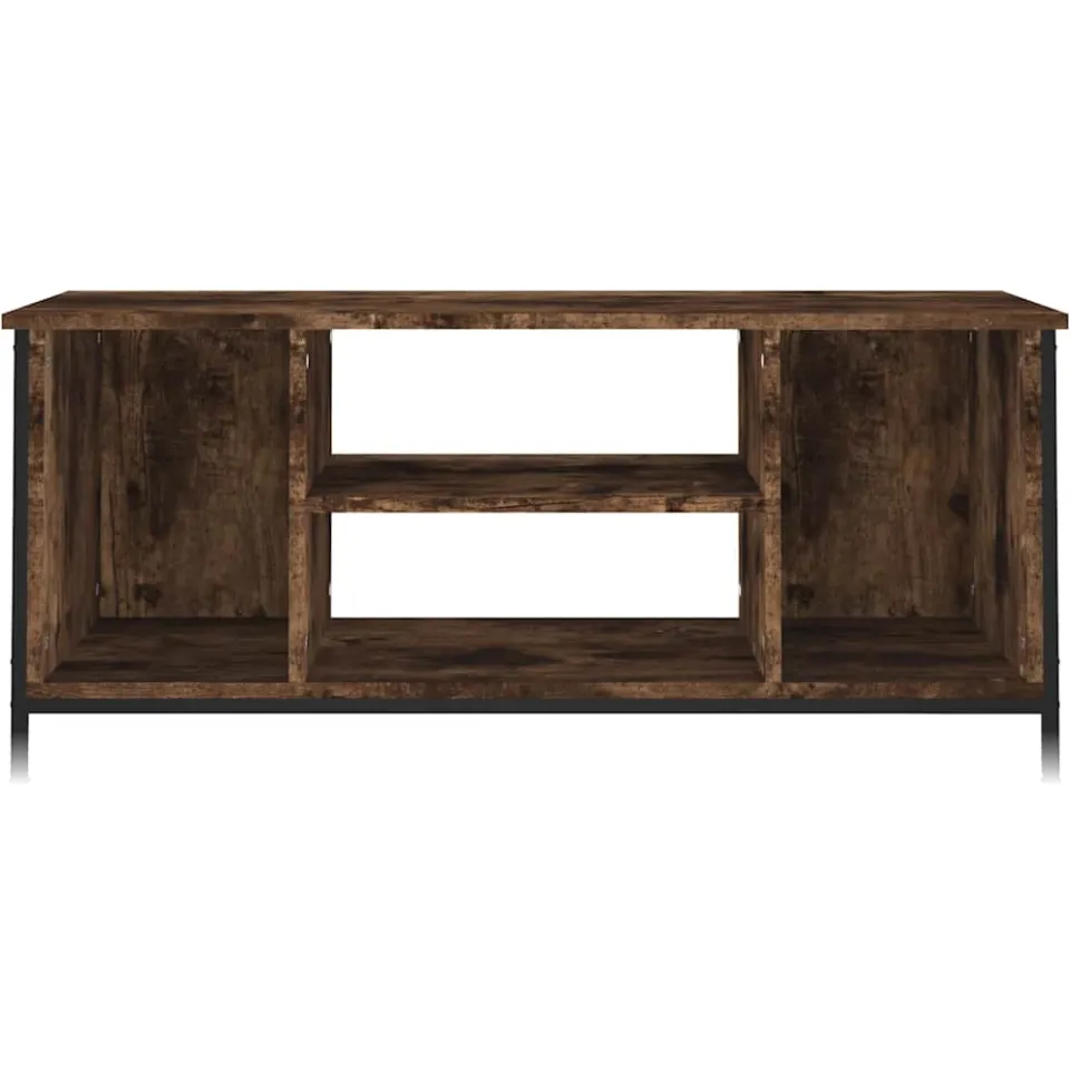 vidaXL Tv-meubel 102x35x45 cm bewerkt hout gerookt eikenkleurig, foto 4