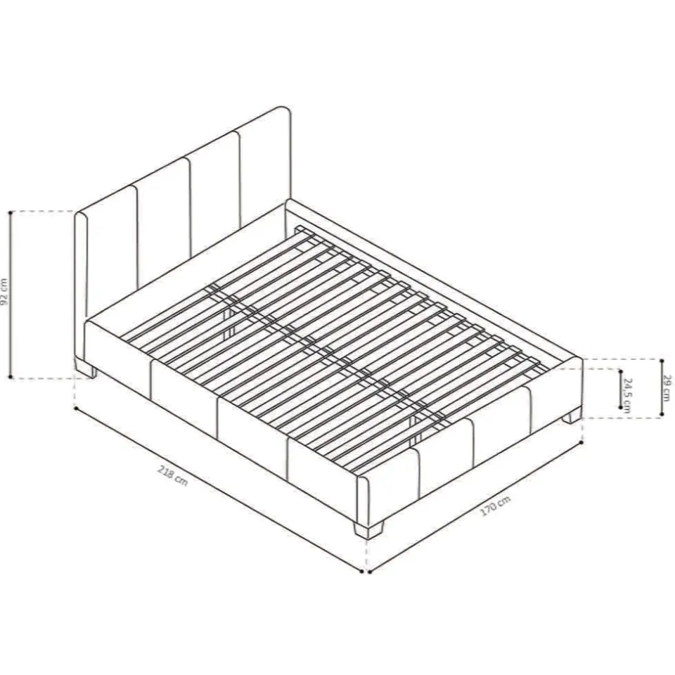 bed Napels zwart, foto 4