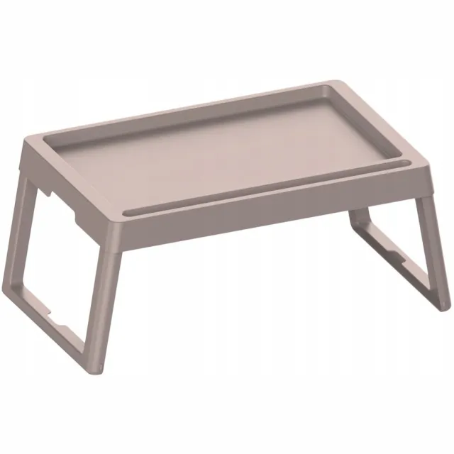Practic Praktisch inklapbaar tafeltje - draagbaar bedtafel - kleur cappuccino, 56120722