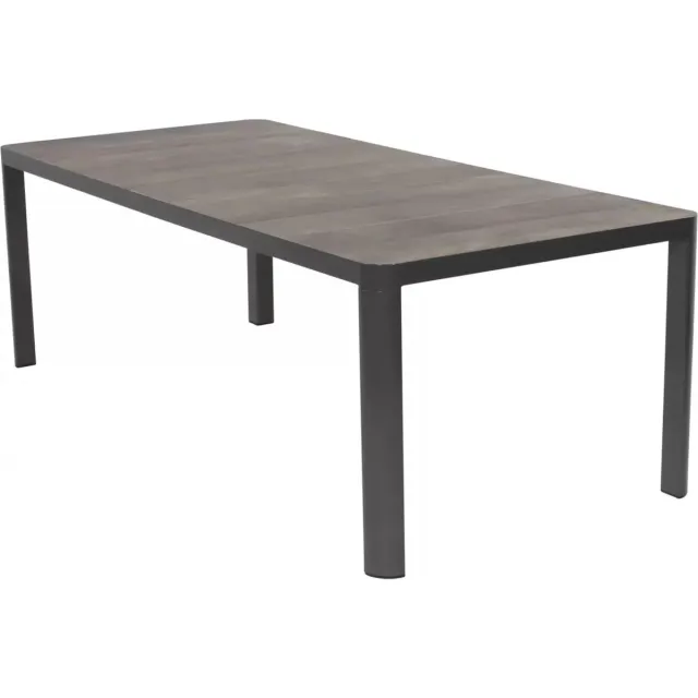 Outdoor Living Tuintafel Castilla Black - 220 cm Zwart