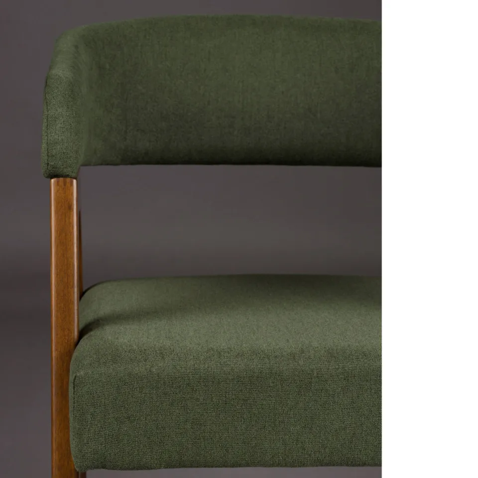 Dutchbone Adamello eetkamerstoel groen, foto 6