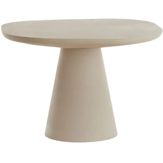 Light & Living Bijzettafel ABALA - Ø60x41cm - Wit