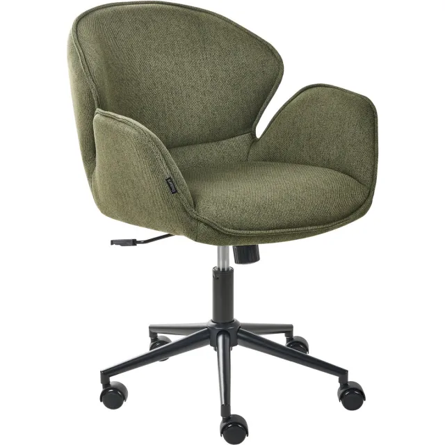 Beliani BELMAR - Bureaustoel - Groen - Polyester